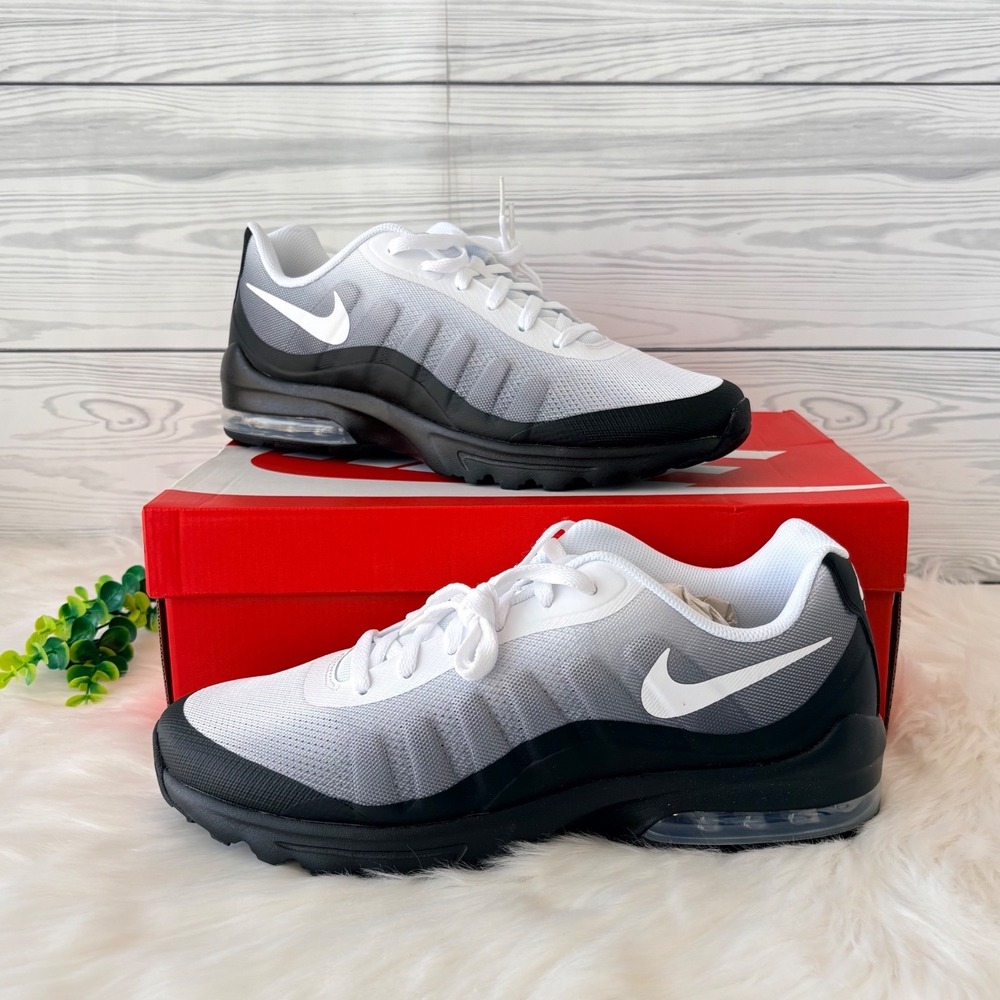 Nike Air Max Invigor Print Mens Sneaker White Grey Black Size 12